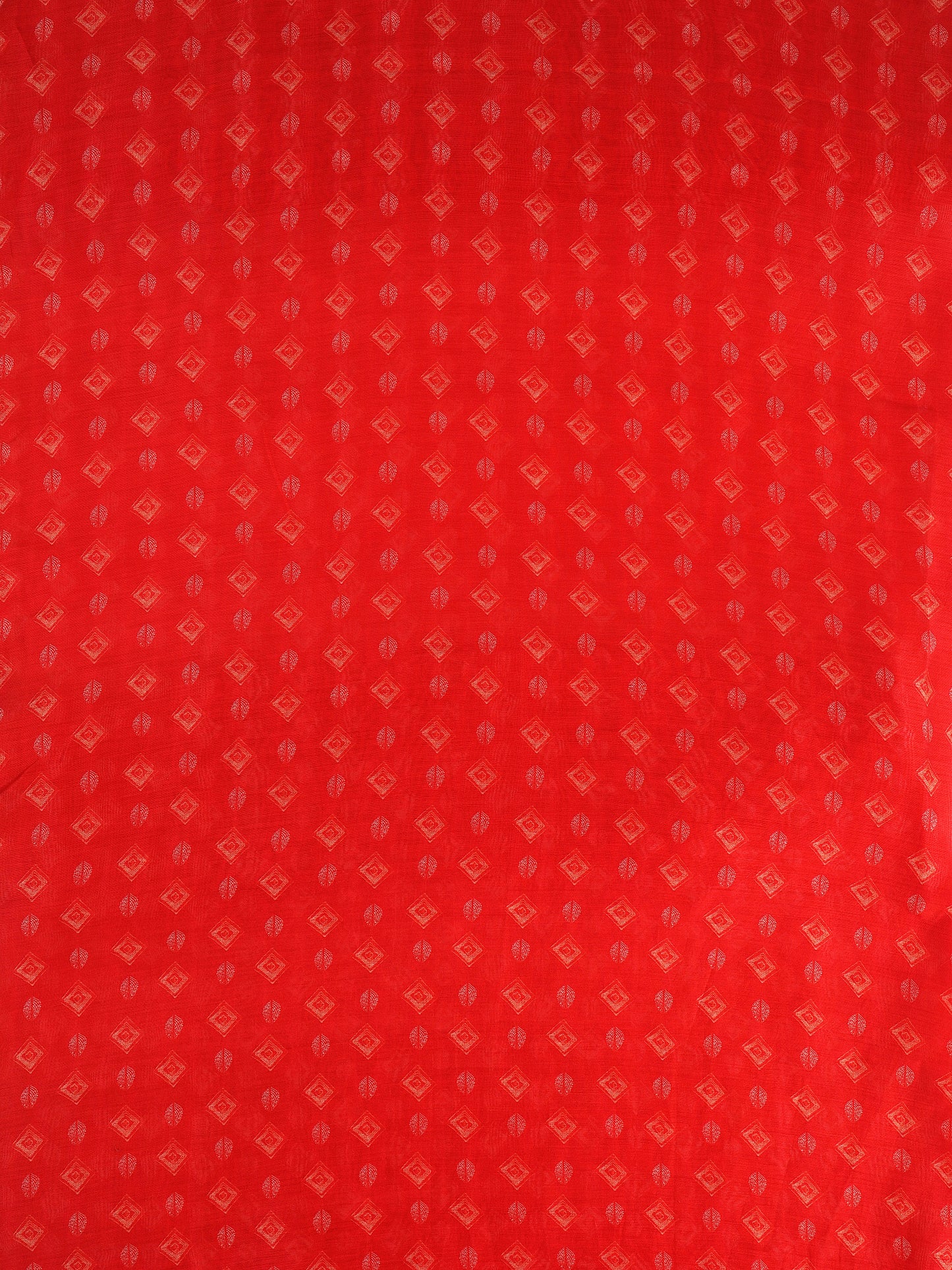 Silk Chanderi Small Buta Printed Fabric