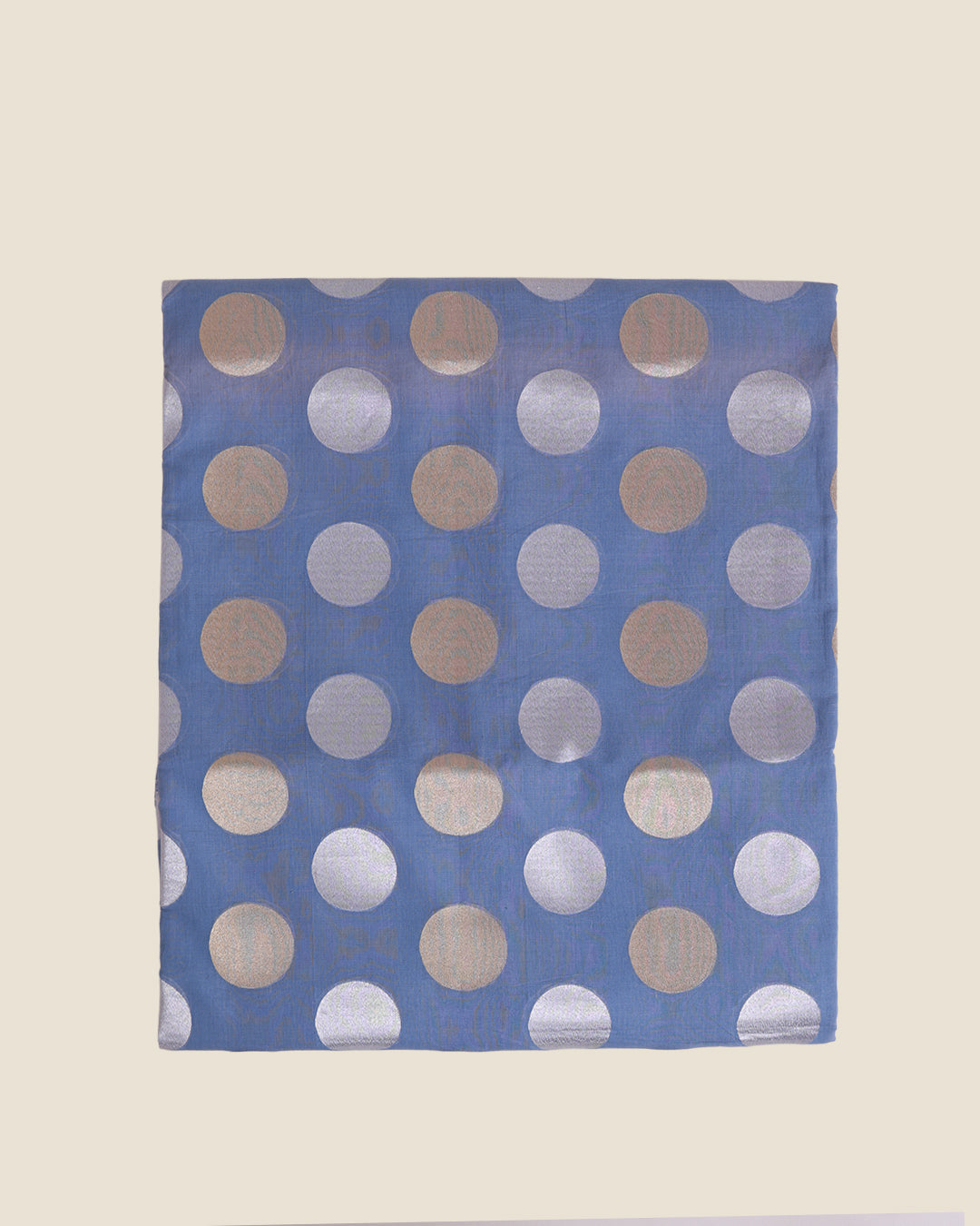 Chanderi G/S Polka Dot Woven Fabric