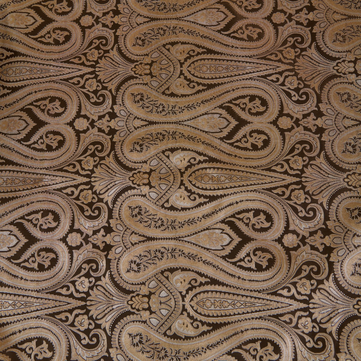 Mehendi Green Khin Khwab Brocade Woven Fabric