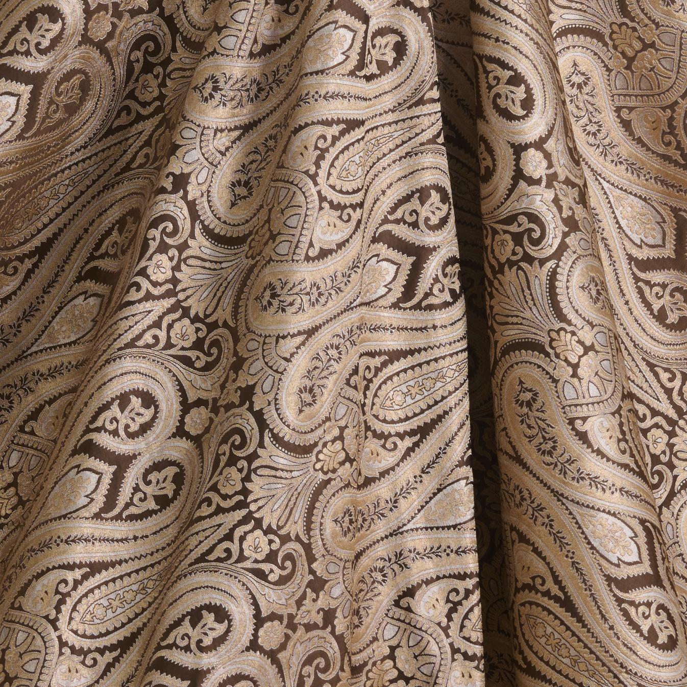 Mehendi Green Khin Khwab Brocade Woven Fabric