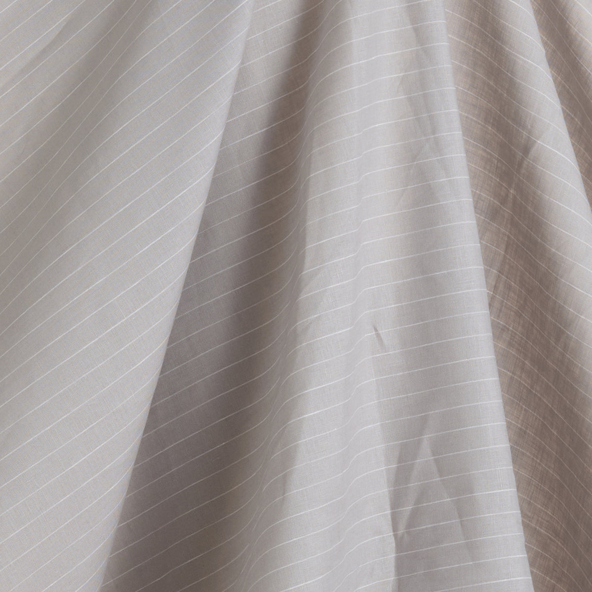 Grey 60 Lea Linen Melbourne Stripes Fabric