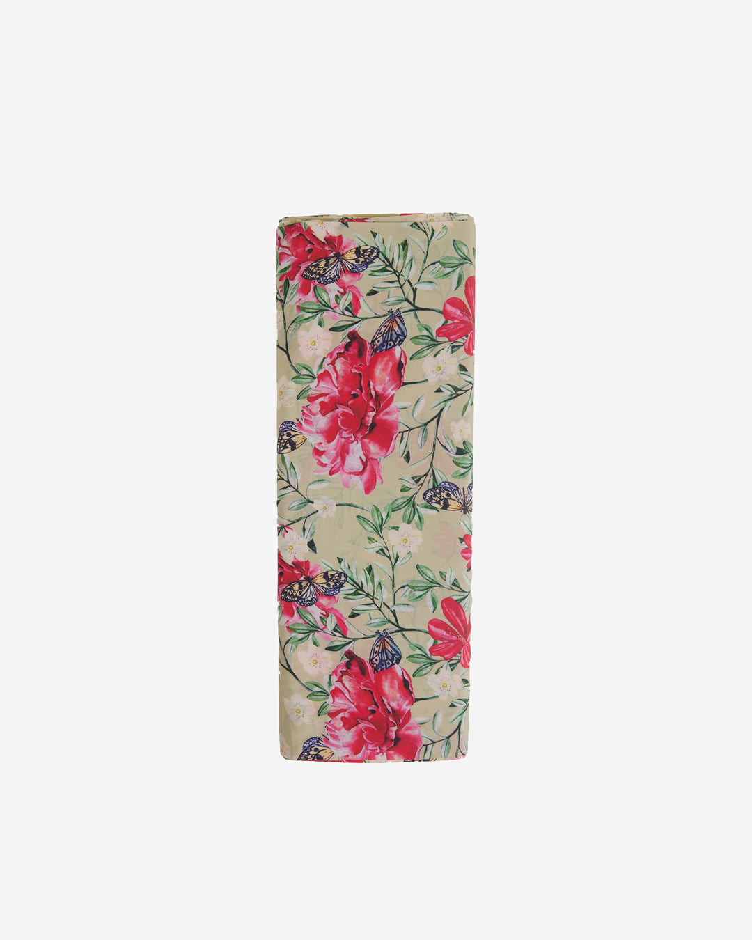 Pista Green Crepe Digital Floral Printed Fabric