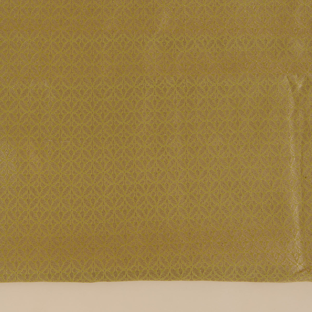 Dusty Green Chanderi Brocade Jaal Kurta with Bandhej Dupatta