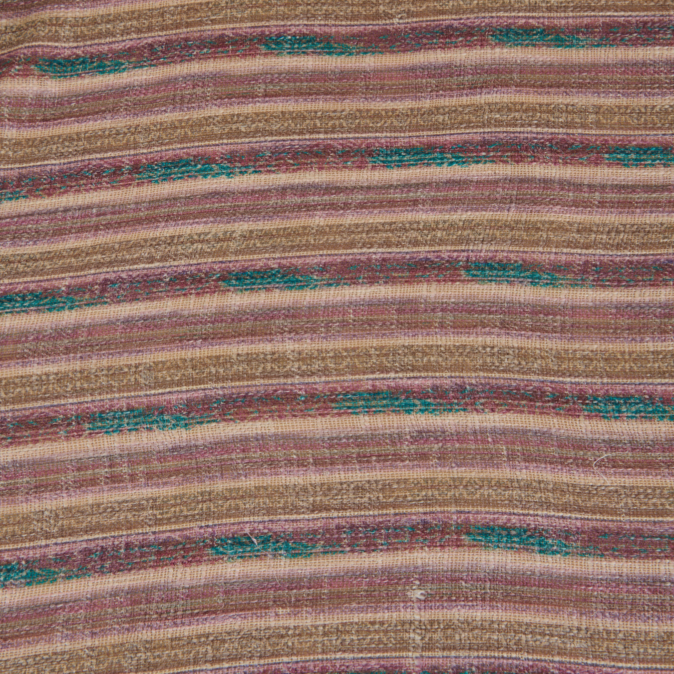 Multicolour Jute Digital Abstract Printed Fabric