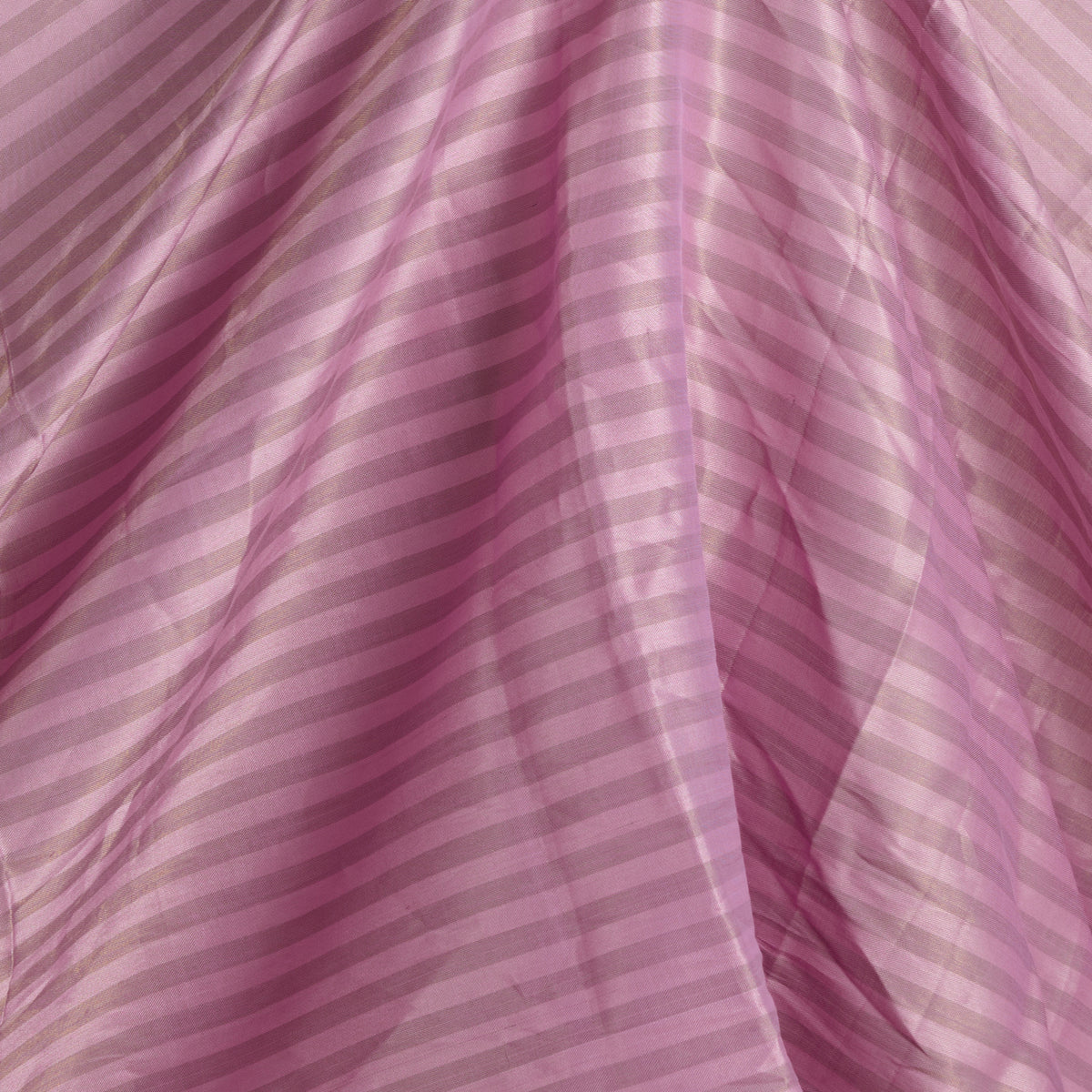 Purple Gold Muga Tissue Handloom Fabric