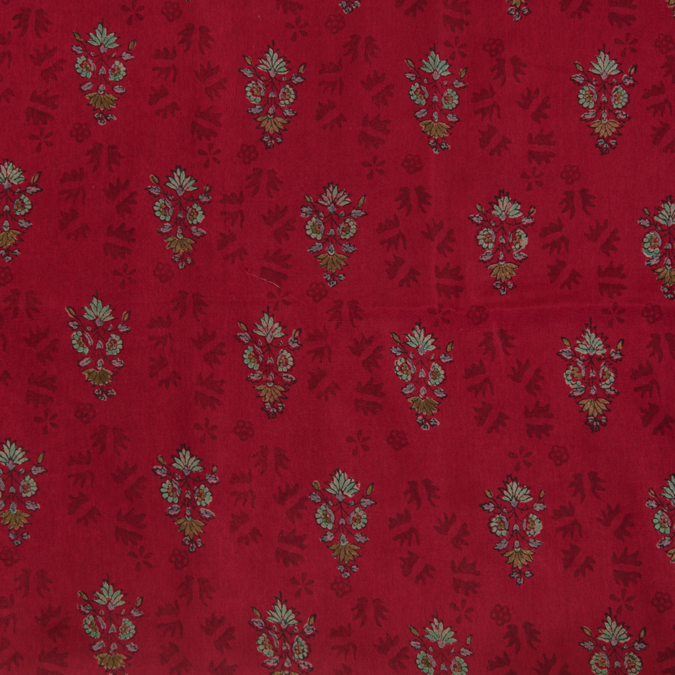 Maroon Pure Crepe Printed Suit with Georgette Dupatta