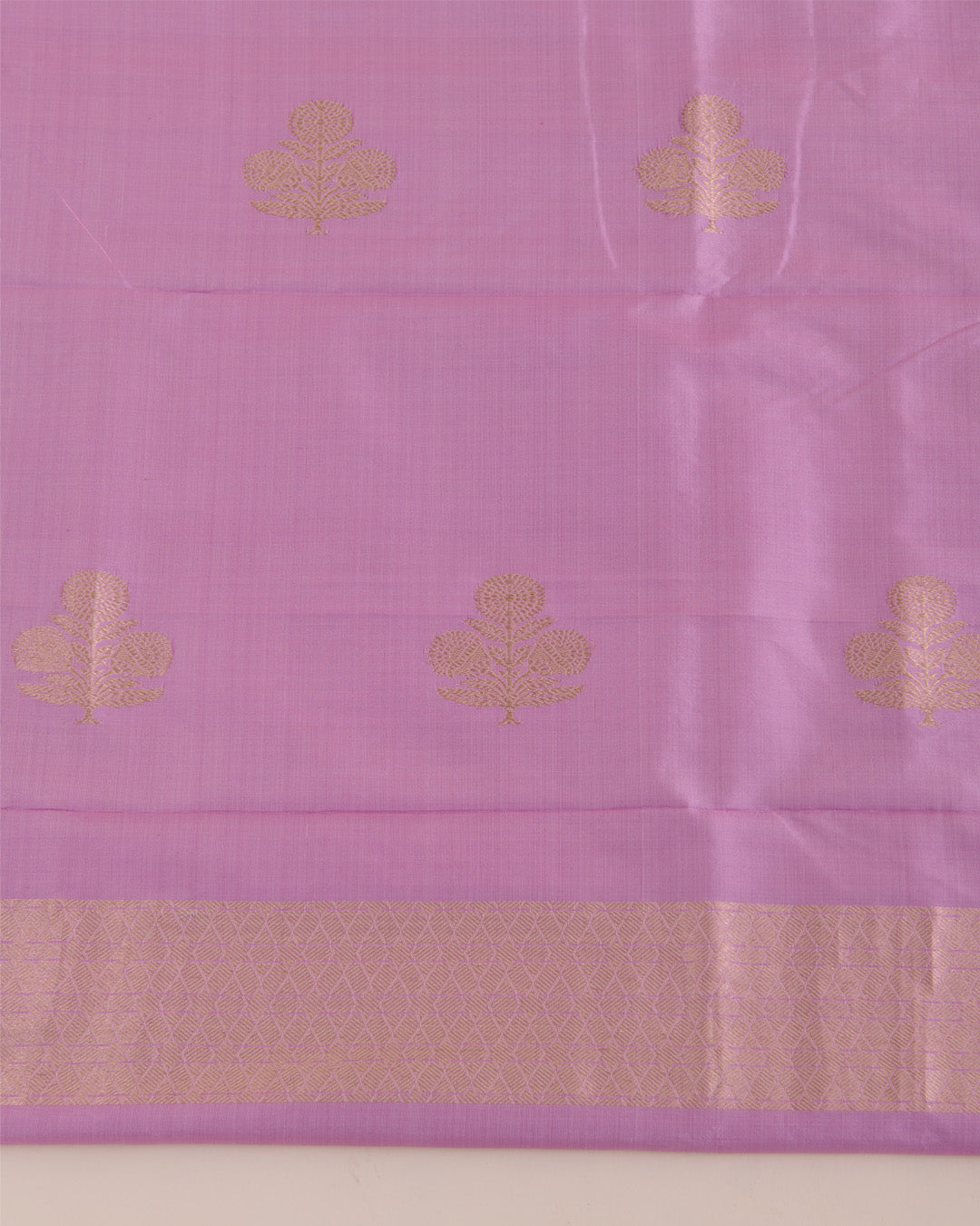 Pink Pure Silk Handwoven Suit with Organza Tissue Dupatta