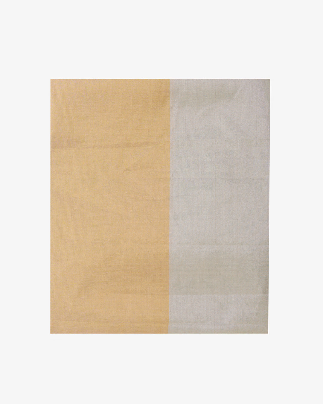 Silk Tissue Half Silver Gold Fabric