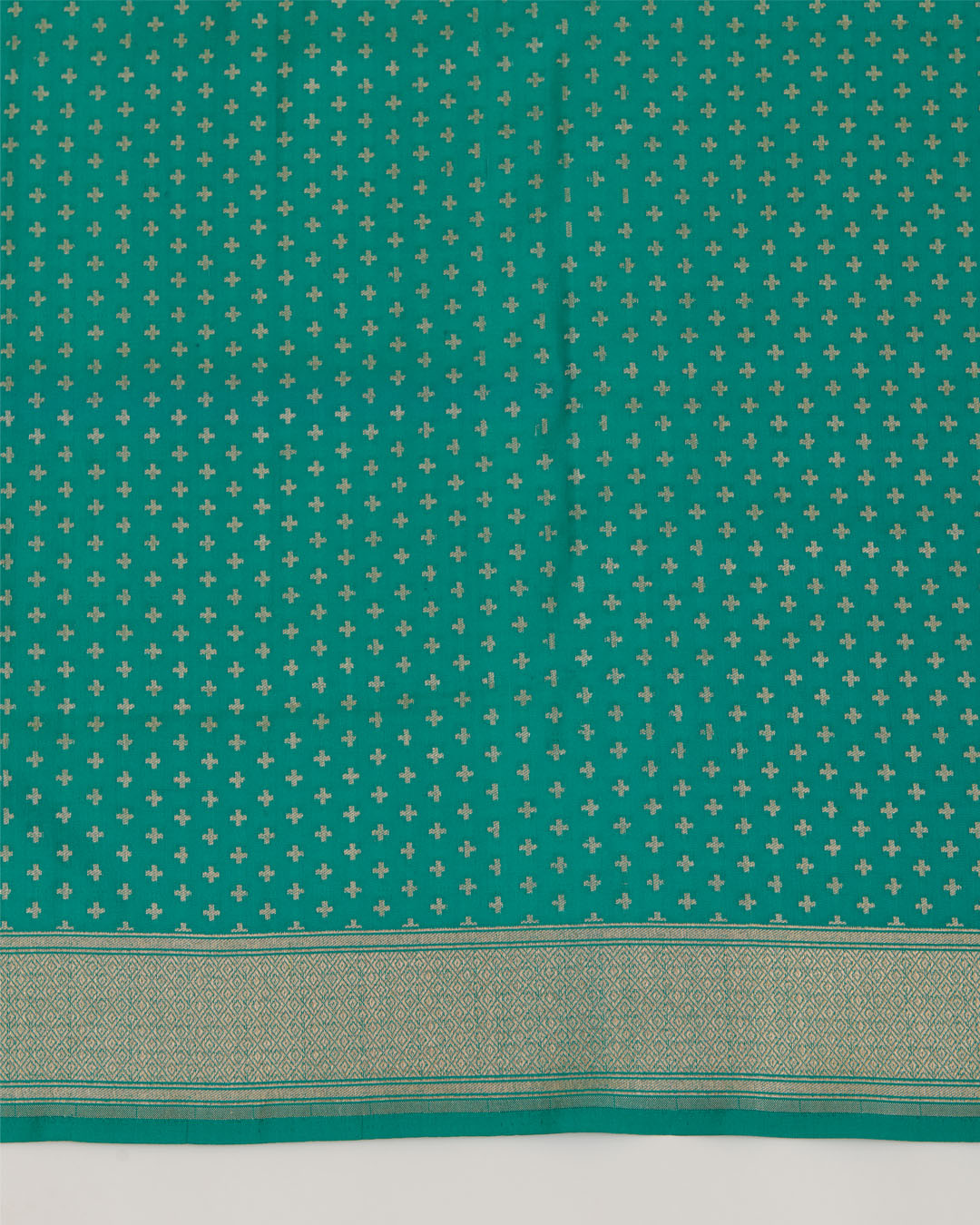 Rama Silk Hand Woven Gold Buta Dupatta