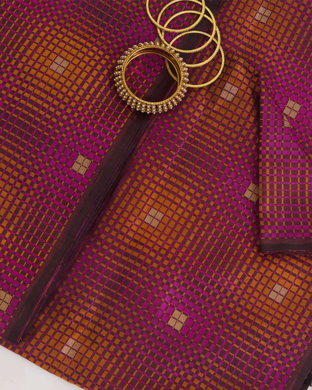 Multi Tanchoi Resham Multi Zari Geometric