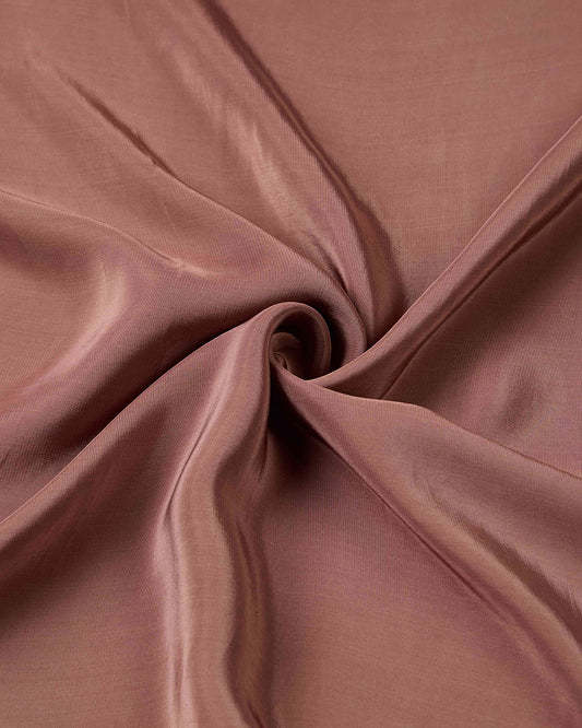 Brown Silk Organza Kurta Set with Resham & Zari Embroidery