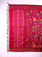 Silk Patola Ikat Woven Dupatta