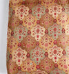 Dupion Jacquard Flower Dot Zari Brocade Fabric