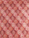 Dupion Jacquard Flower Dot Zari Brocade Fabric