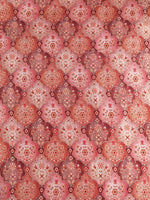 Dupion Jacquard Flower Dot Zari Brocade Fabric