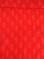Silk Chanderi Buta Printed Fabric