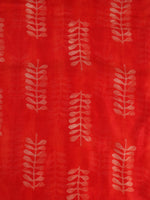 Silk Chanderi Big Buta Printed Fabric