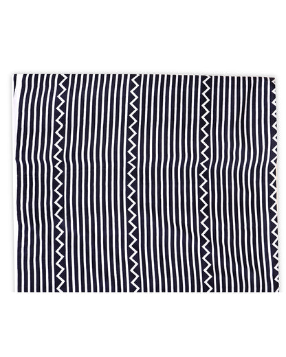 Handloom Dupion Abstract Printed Fabric