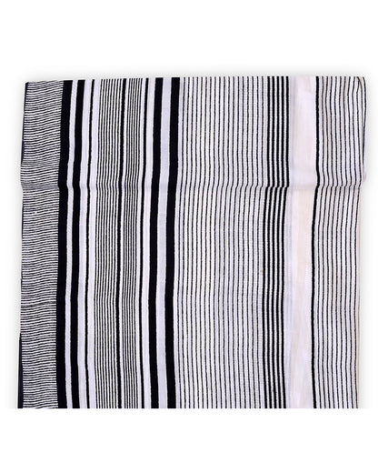 Handloom Dupion Abstract Printed Fabric