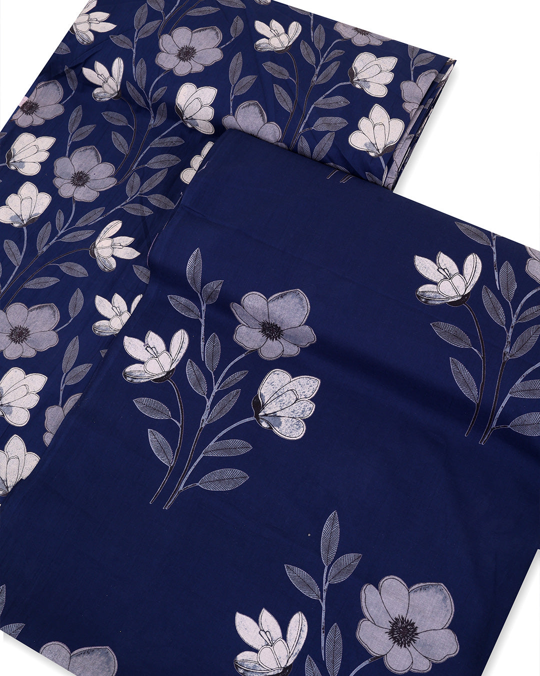 Cotton Floral Buta Printed Fabric