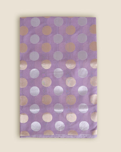 Chanderi G/S Polka Dot Woven Fabric
