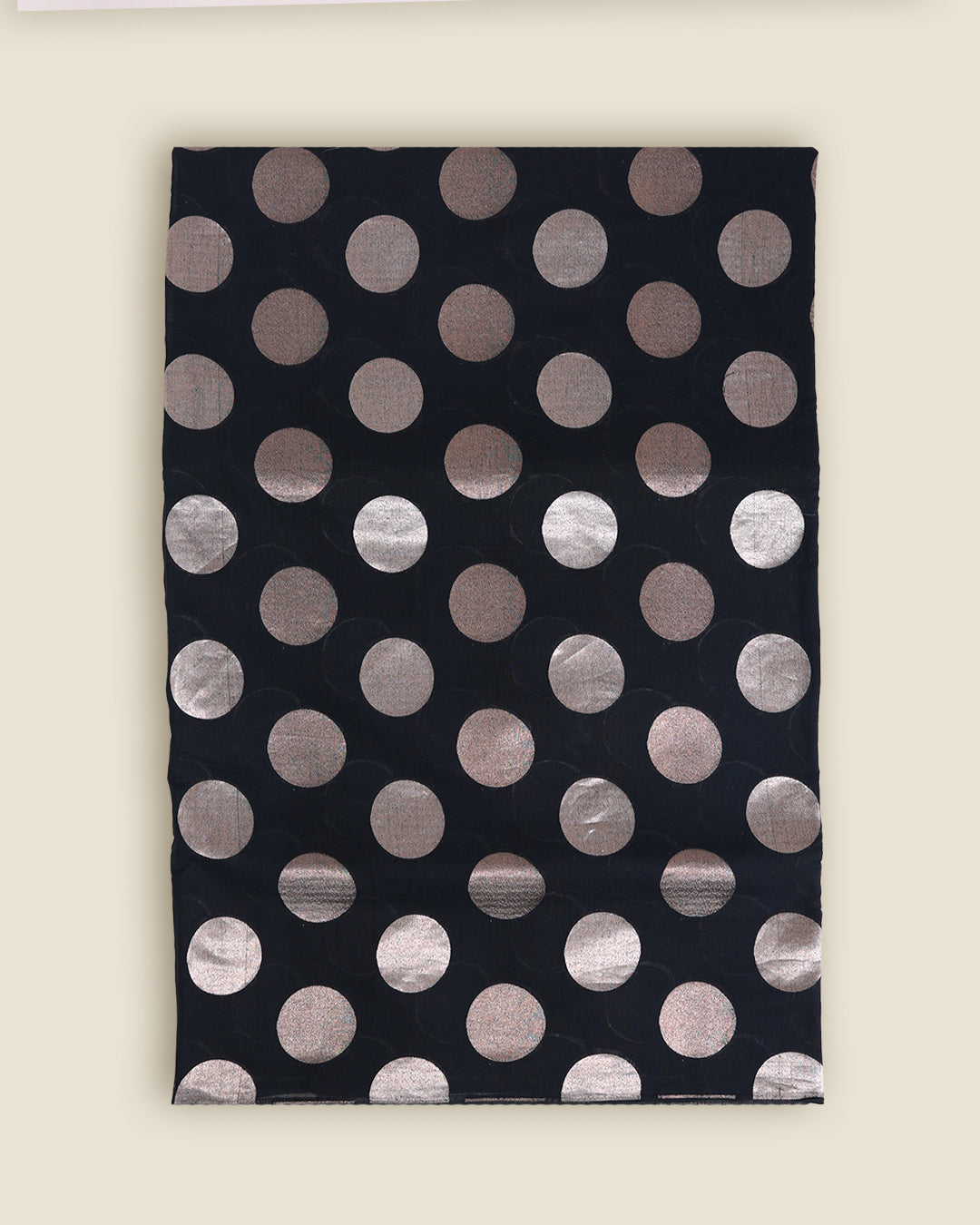 Chanderi G/S Polka Dot Woven Fabric