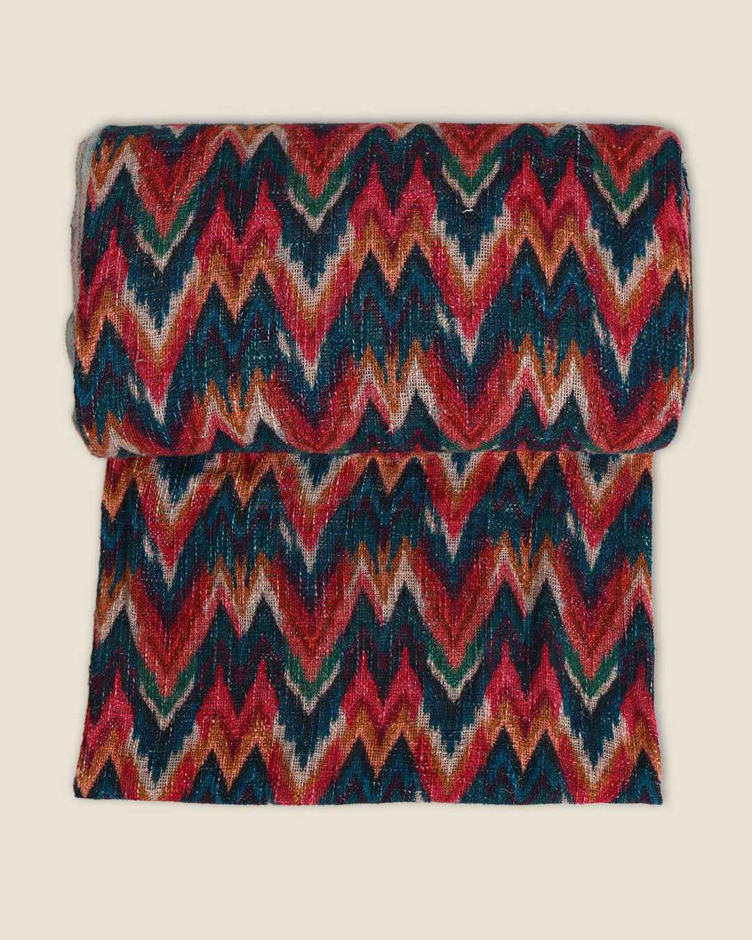 Jute Digital Abstract Printed Fabric