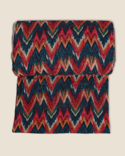 Jute Digital Abstract Printed Fabric