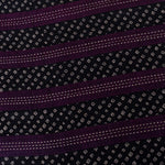 Purple Spun Tussar Bandhej Print
