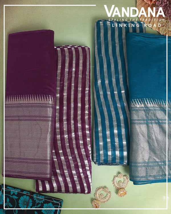 Tissue Kasab Zari Sequin Embroidered Jaal Fabric