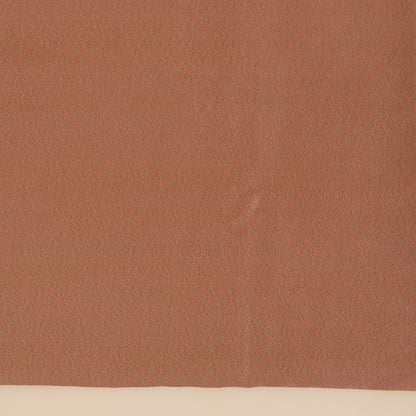 Dusty Peach Chanderi Woven Kurta Set with Organza Dupatta