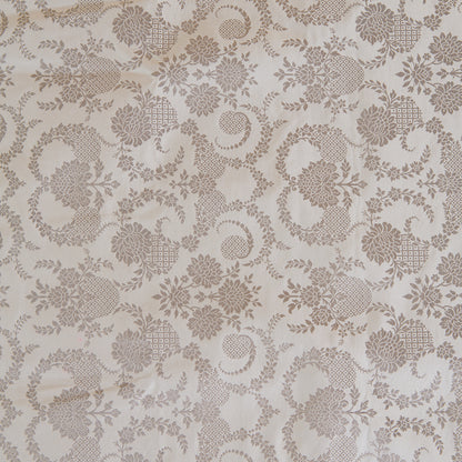 Silver Khin Khwab Brocade Fabric