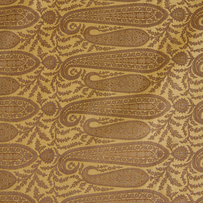 Yellow Khin Khwab Brocade Fabric