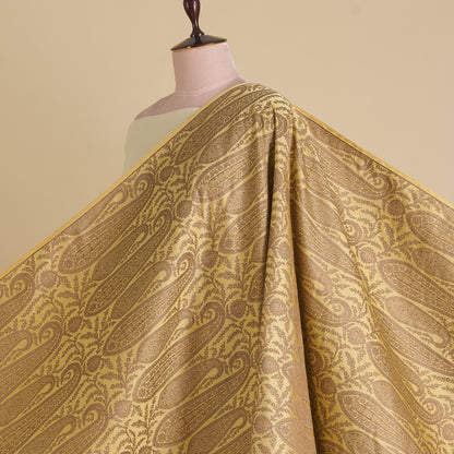 Yellow Khin Khwab Brocade Fabric