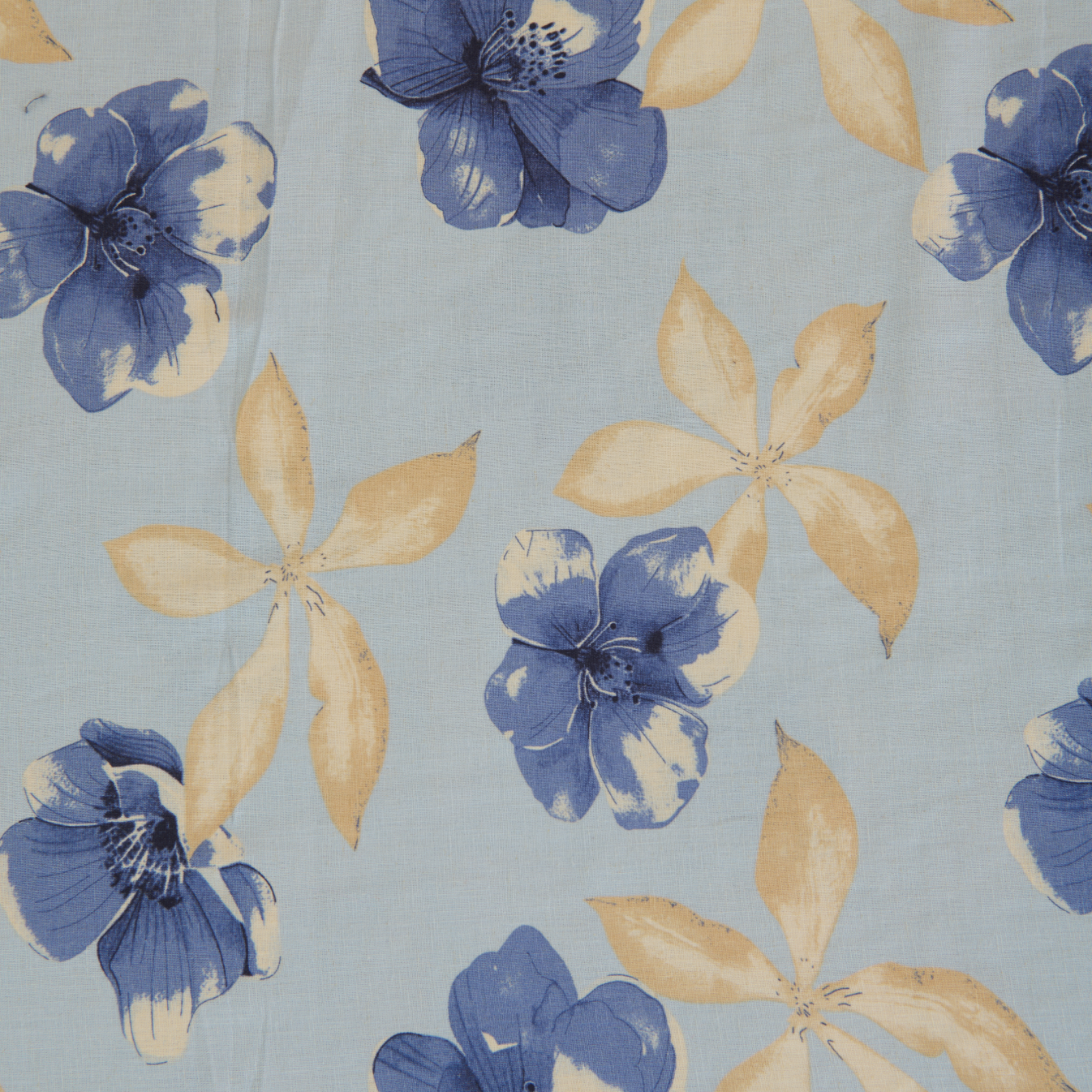 Powder Blue Khin Khwab Brocade Woven Fabric – 36 Inch Width