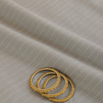 Grey 60 Lea Linen Melbourne Stripes Fabric