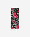 Black Crepe Digital Floral Printed Fabric