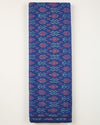 Blue Cotton Silk Ikat Fabric