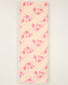 Cream Pink Cotton Jaipur Printed Fabric