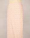 Cream Pink Cotton Jaipur Printed Fabric