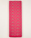 Fuchsia Pink Cotton Silk Ikat Fabric
