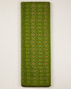Lime Green Cotton Silk Ikat Fabric