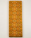 Mustard Cotton Silk Ikat Fabric