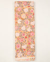 Cotton Jaipuri Block Jaal Printed Fabric - Peach