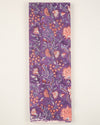 Cotton Jaipuri Block Jaal Printed Fabric - Purple
