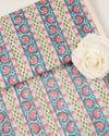 Cotton Jaipuri Block Jaal Printed Fabric – Rama Green