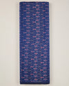Royal Blue Cotton Silk Ikat Fabric