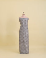 Grey Chanderi Printed Buti