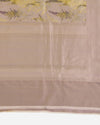 Beige Chanderi Shimmer Tanchoi Dupatta