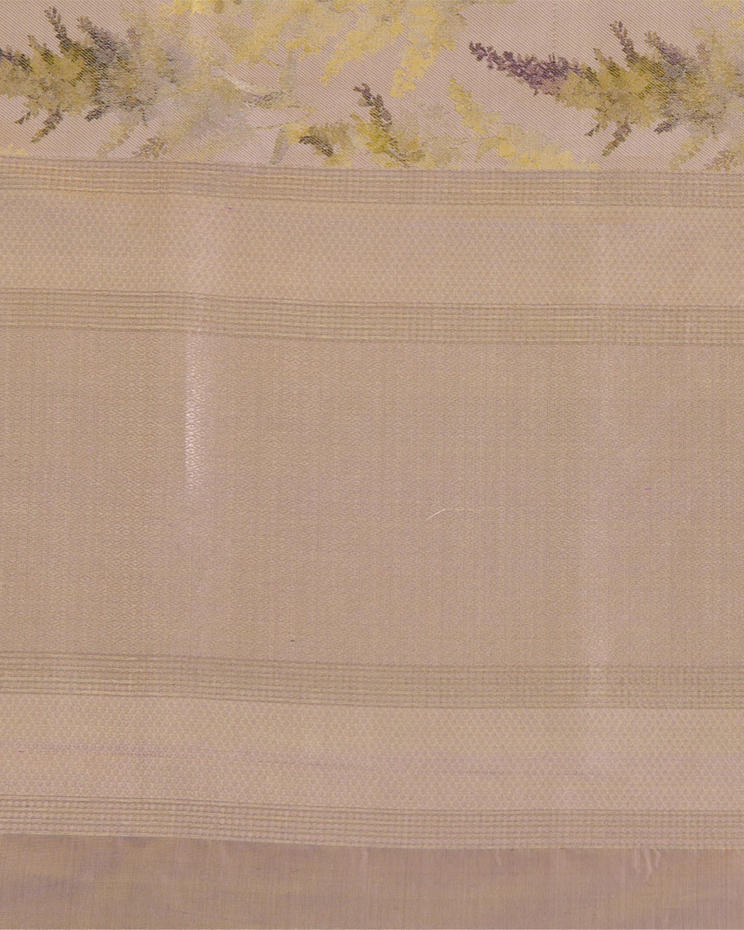 Beige Chanderi Shimmer Tanchoi Dupatta